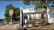 Vintage Gulf Gas Station