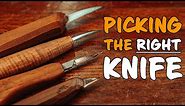 How To Pick The Right Carving Knife? || What Are The Difference in Wood Carving Knives?