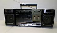 Vintage Boombox Sony CFS-1000