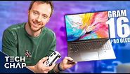 LG Gram Pro 16 OLED Review - World's LIGHTEST Laptop is 2X FASTER! [2024]