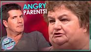 Simon Cowell CONFRONTED By Angry Contestants and Parents!