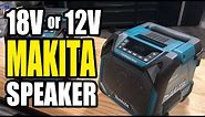 Makita XRM11 Bluetooth Speaker for Job Sites | Sync Up to 10 Speakers Together