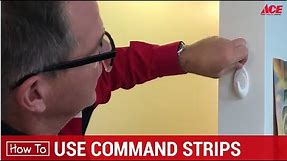 How To Use Command Strips - Ace Hardware
