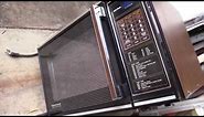 1983 Vintage Kenmore Convection Microwave