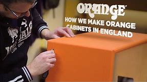 How Orange Speaker Cabinets Are Built