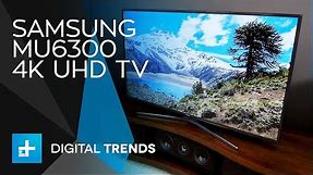 Samsung MU6300 4K UHD TV - Hands On Review