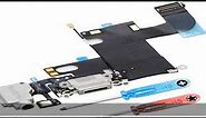 MMOBIEL Dock Connector Compatible with iPhone 6 2014 - Charging Port Flex Cable - Headphone Port/Mi