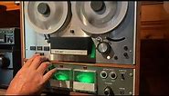 Teac A 4010S Auto Reverse Reel to Reel Tape Deck.
