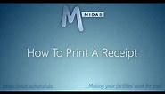 MIDAS: How To Print A Receipt
