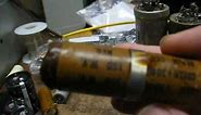 Replacing multi-section electrolytic capacitors in vintage electronic equipment