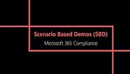 SBD02 - Data Discovery&Risk Analysis - Classification&Governance Taxonomy - Microsoft 365 Compliance