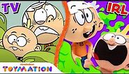 11 MESSIEST Loud House Puppets Moments EVER! | Toymation