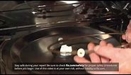 GE Microwave Repair – How to replace the Glass Turntable Tray