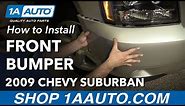 How to Remove Front Bumper 07-14 Chevy Suburban 1500