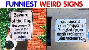 50 Chaotically Funny Signs That People Have Discovered In The Wild (NEW) || JAJ