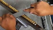 How a goldsmith creates a 14-karat gold Cuban link chain