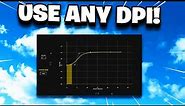 How to Use Any Dpi With Custom Curve