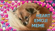 How to Make a Heart Emoji Meme: Online free meme maker