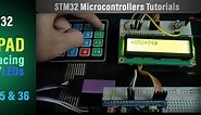 STM32 Keypad Interfacing Library 4x4 | Keypad Driver With Examples