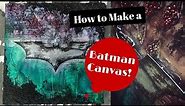 How to Make the Batman Logo - Step by Step Canvas Tutorial