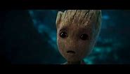 Baby Groot - Don't Push This Button Clip (2017)