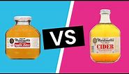 Apple Juice vs Apple Cider - What's the Difference?
