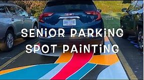 Senior Parking Spot Painting