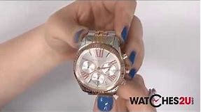 MK5735 Michael Kors Ladies Two Tone Chronograph Watch
