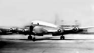 Sabena Douglas DC-7C Seven Seas Newsreel - 7/11/60