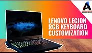 How to Change Lenovo Legion's Keyboards Color