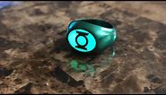 Green Lantern Anodized Willpower Ring Unboxing & Review