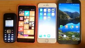 Apple iPhone 6s Size Comparison Galaxy Note, Lumia