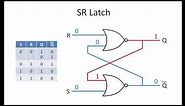 Latches and Flip-Flops 1 - The SR Latch