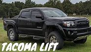 2nd Gen Toyota Tacoma Lift Install OVERLAND BUILD!