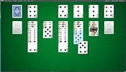 How to play the classic solitaire card game (patience)