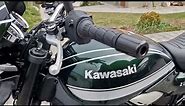 Kawasaki z900rs 2023 dark green