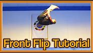 Front Flip Tutorial | GNT How to