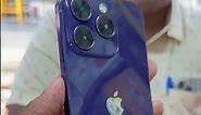 iPhone 15 Pro first copy￼ perfect fitting case ￼ iPhone 15 pro deep purple colour option available