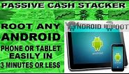 ROOT ANY ANDROID DEVICE EASILY - 3 MINUTE ROOT OF CELLPHONE OR TABLET NO COMPUTER REQUIRED