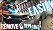 How To EASILY Remove & Replace Active Grille Shutter | Step by Step Install 2018-2023 Chevy Equinox