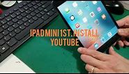 How to install YouTube or other apps on Old ipad mini 1 , 2 or ipad 2, 3,