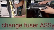 Fuji Xerox docuprint m455df, m355df #change #fuser assy