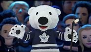 Bleacher Creatures Toronto Maple Leafs Carlton 10" Plush Figure - A Mascot For Play or Display