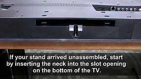 VIZIO Legacy Products | How to Swap out the Stand Assembly