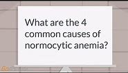 Normocytic anemia?