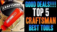 Top 5 BEST Craftsman / Sears Tools -- GOOD DEALS!!