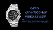 Casio AMW 705D-1AV Hunting Gear Unboxing and Video Review