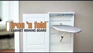 Iron n' Fold Cabinet Ironing Board