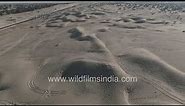 Thar Desert sand dunes and desolation around Jaisalmer in Rajasthan