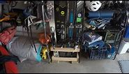 How to build a Freestanding Ski Storage Rack